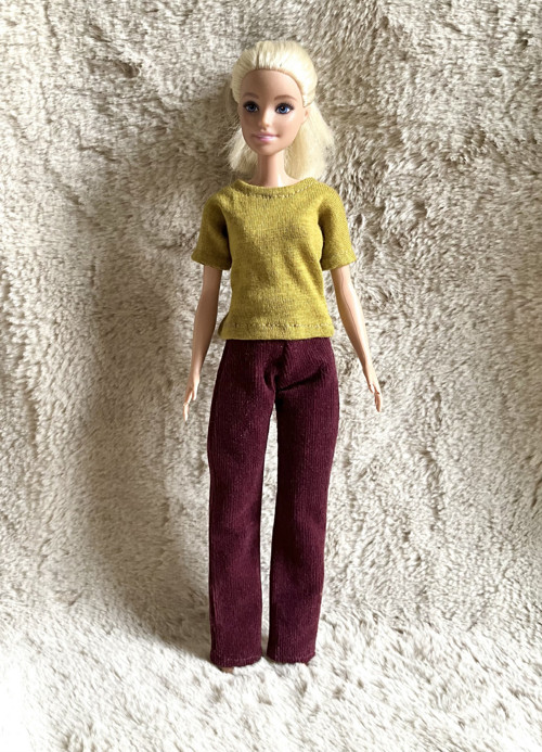 Sada oblečení pro panenky Barbie a podobně