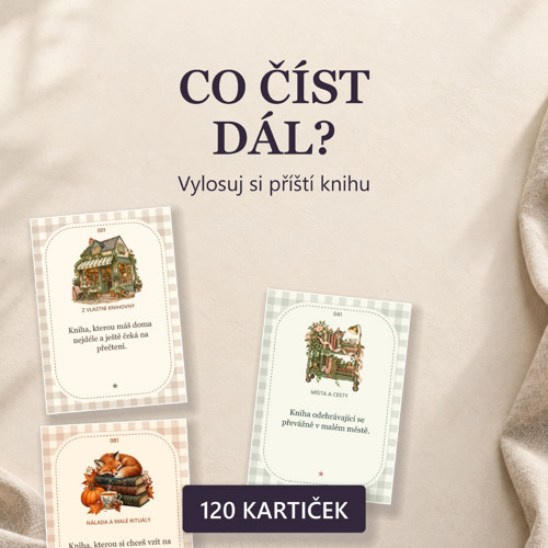Co číst dál | 120 čtenářských kartiček PDF PNG