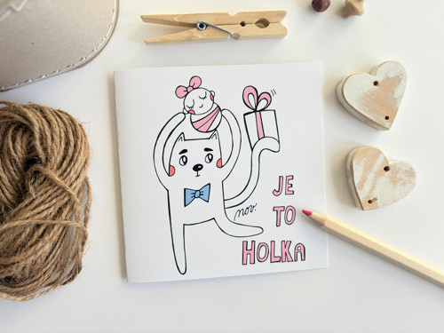 Je to holka!
