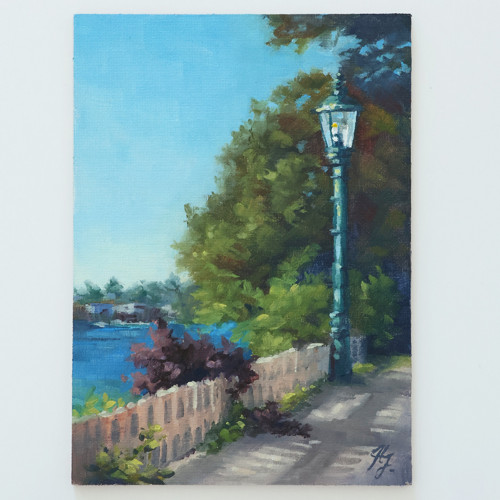 Studie krajiny č. 12 | 13 × 18 cm