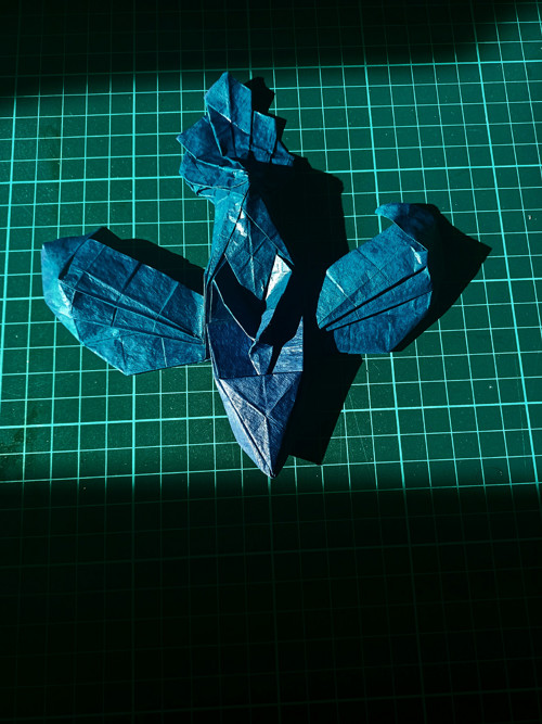 Origami létající ryba