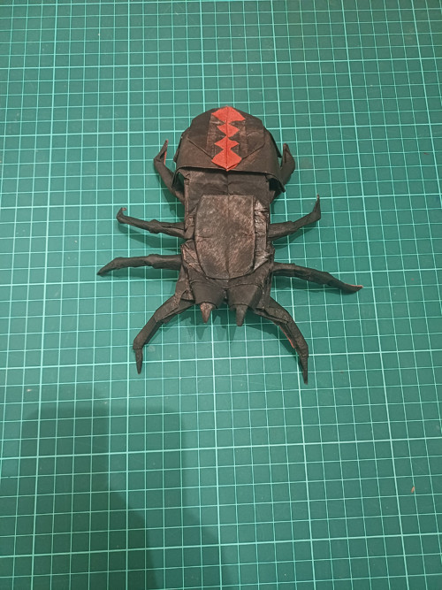 Origami pavouk
