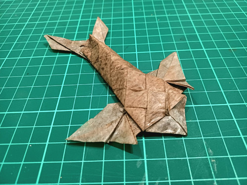 Origami ryba