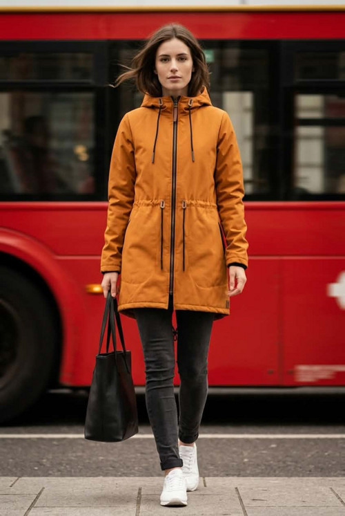 Parka Klasik skořice
