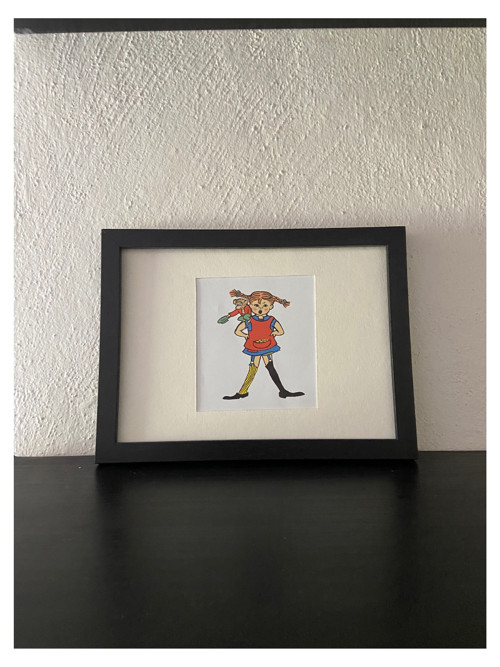 Pipi dlouhá punčocha a pan Nilsson vintage