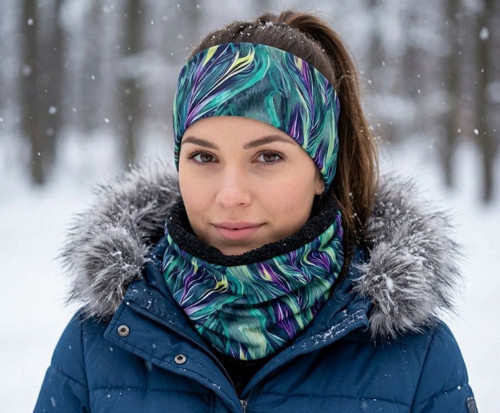 Čelenka CoolBobble - TEPLÁKOVINA — foto 1