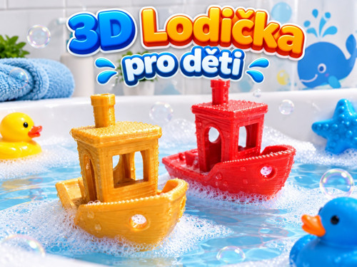 3D Lodička