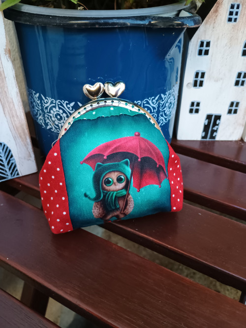 Mini Taštička V Kovovém Rámu