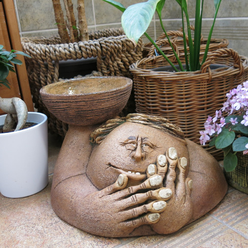 ZAHLOUBANÝ a miska na leccos(květník,krmítko ....)