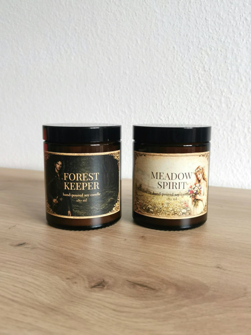 Dárkový set sójových romantasy svíček