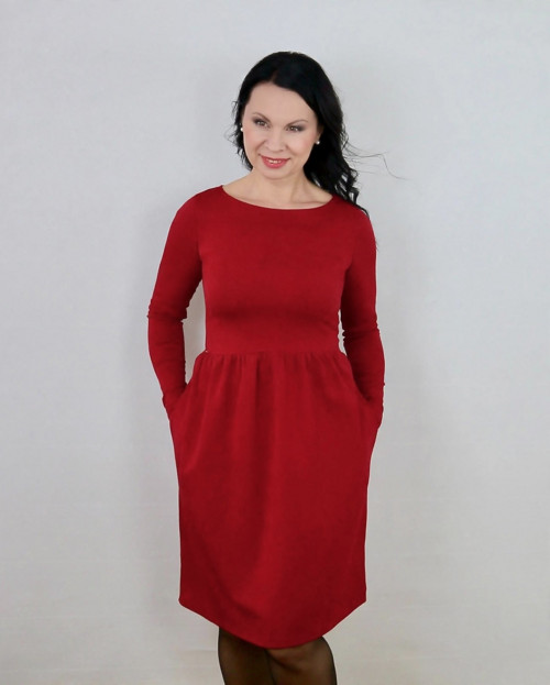 Dámské šaty červené