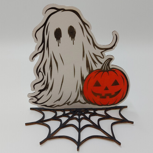 Halloween duch a dýně