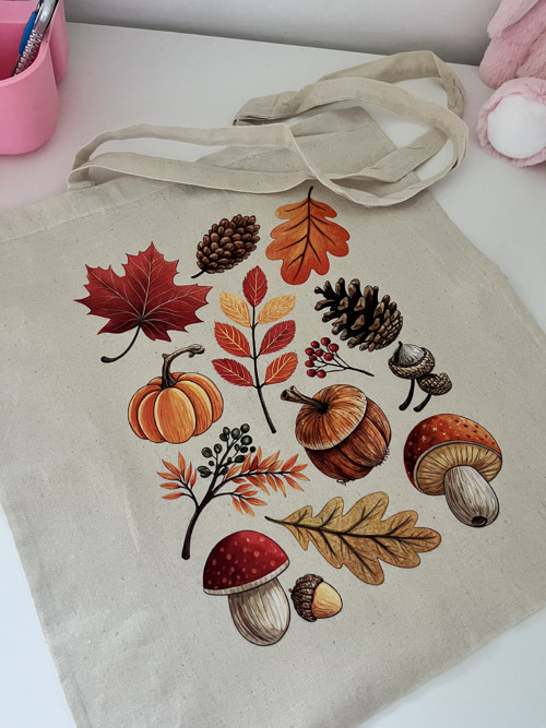 Tote bag - podzimní