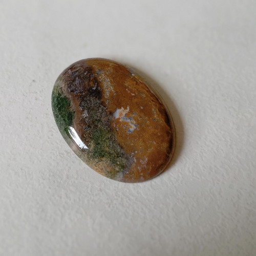 Jaspis č.1 - kabošon 40x30mm