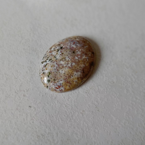 Jaspis č.4 - kabošon 30x22mm