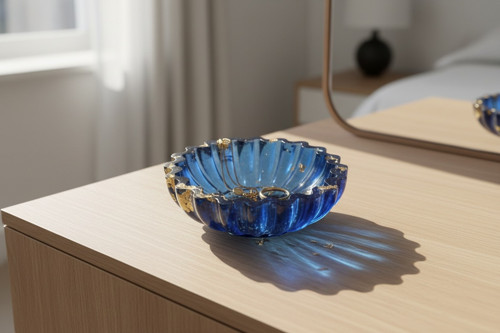 Designová miska „Půlnoční mlhovina“