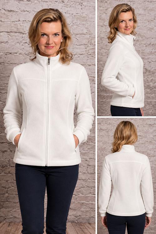 Mikina/kabátek - White - Vel. 44