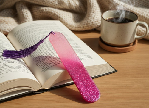 Designová záložka „Sparkling Dream“ – Magický třpy