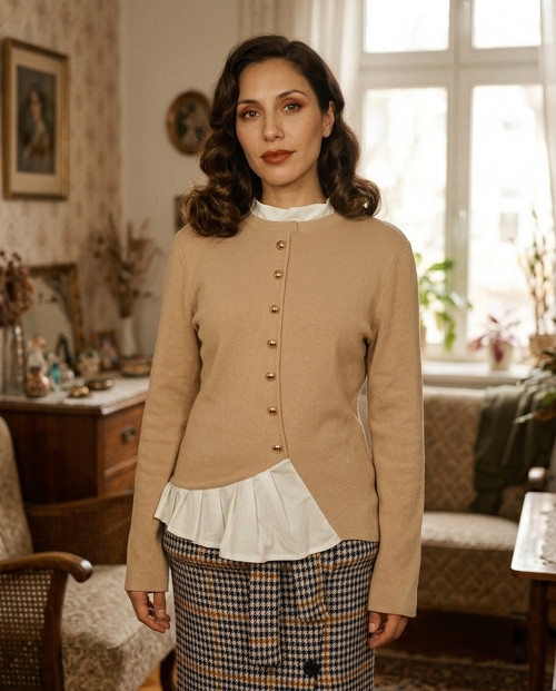 Halenka vintage look — foto 1