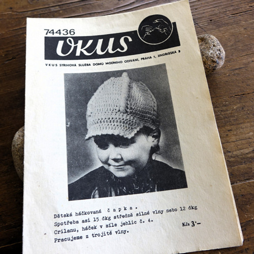 VKUS 74436 ... háčkovaná dětská čapka