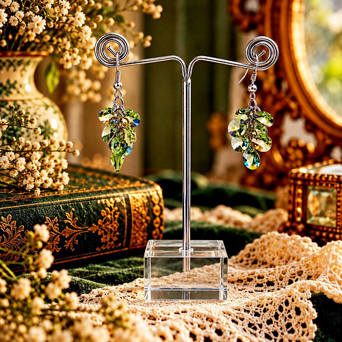 Náušnice Swarovski — foto 1