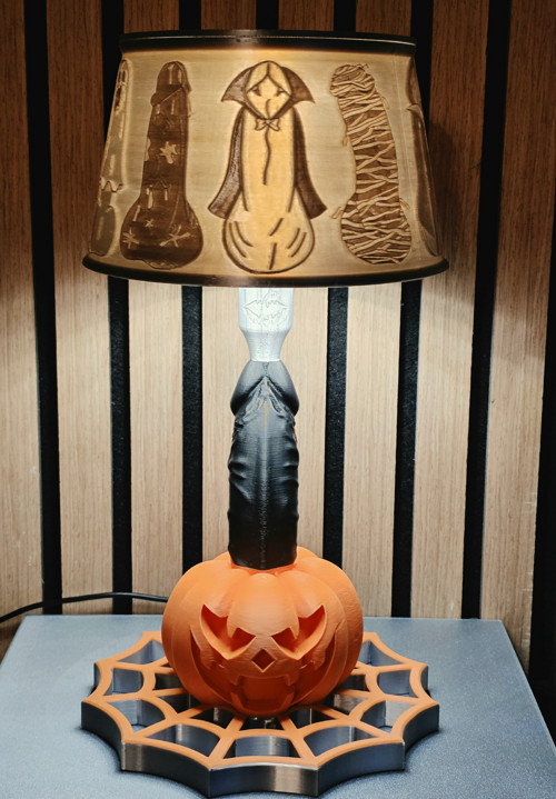 Stolní lampa 18+ / Halloween special
