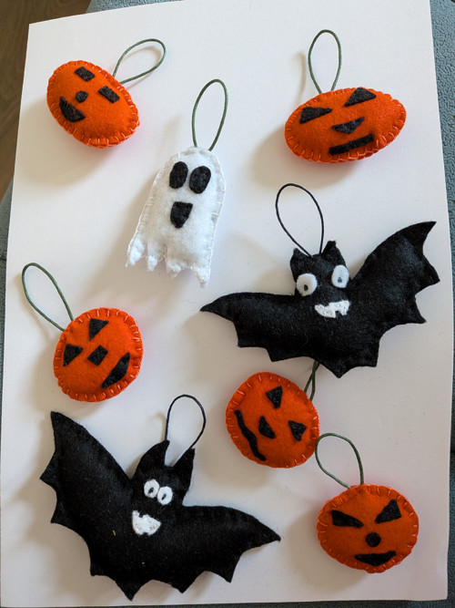 Halloweenské dekorace