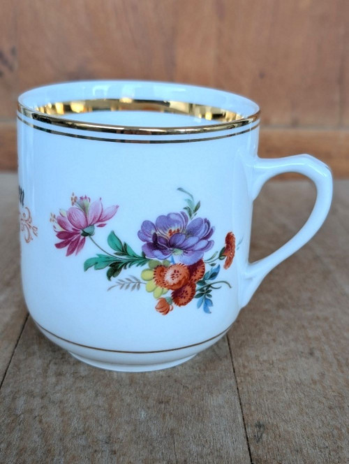 Retro porcelánový hrnek pro nejmilejší maminku.