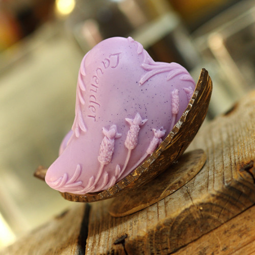Levandulové mýdlo SRDCE LAVENDER