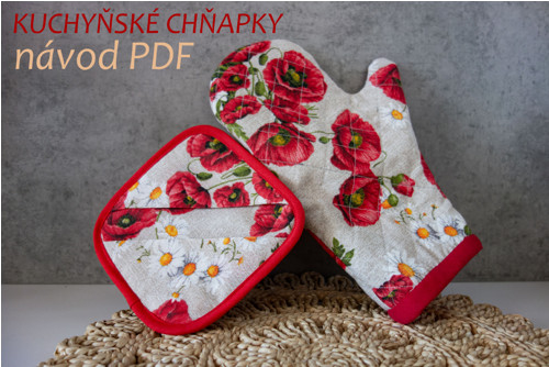 Kuchyňské chňapky - návod PDF