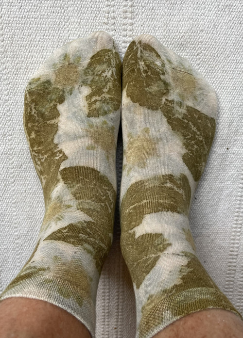 Ponožky ecoprint