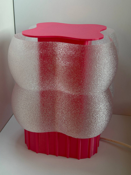 Designová stolní lampa Poupě
