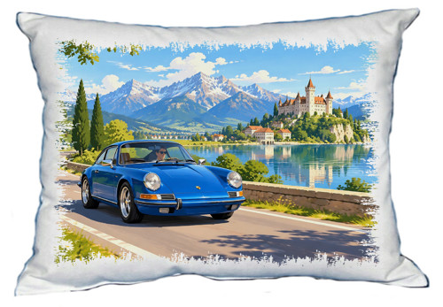 Moon River Porsche polštářek 30 x 40
