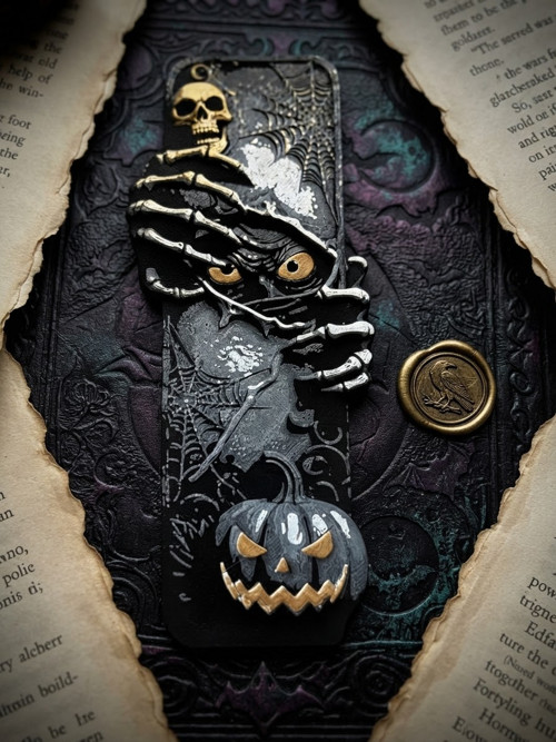 Halloween záložka do knihy – 3D tisk