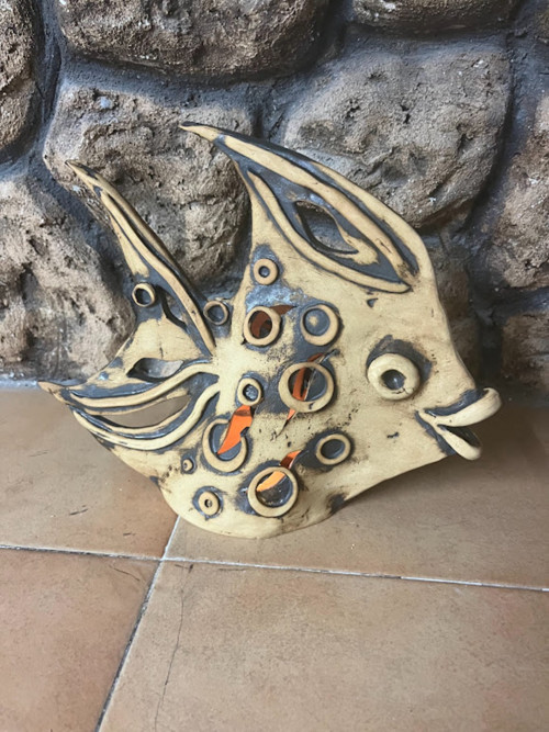 ,,Rybička,, soška-svícínek, originál
