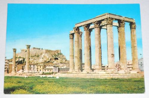 POHLEDNICE • Athény, Chrám Dia, 1966 — foto 1