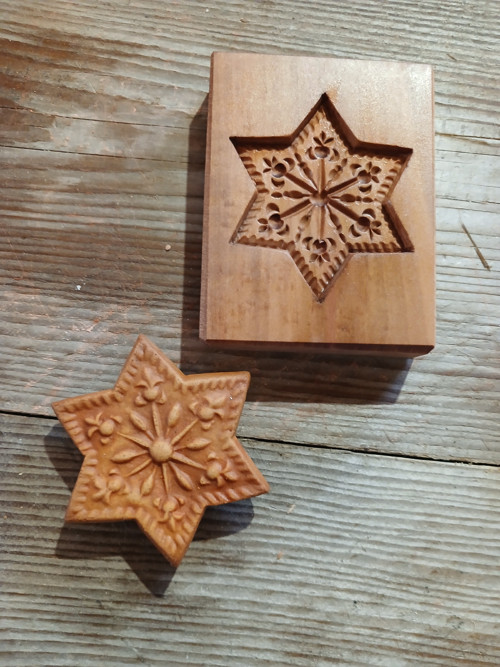 Forma hvězdička 7x7cm