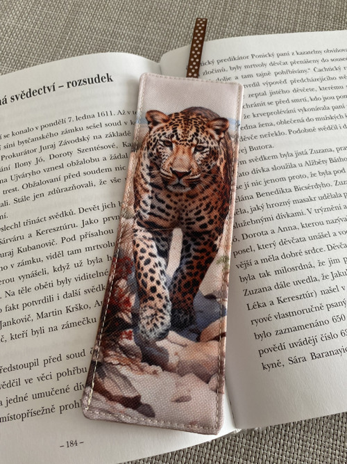 Záložka do knihy - Tygr