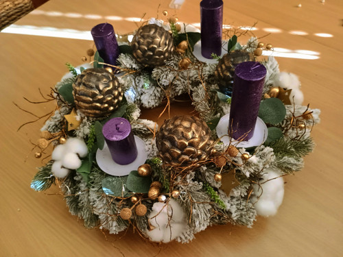 Adventní věnec trvalý