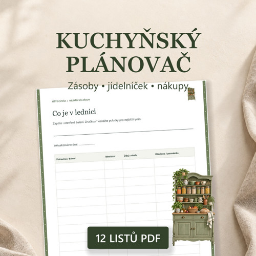 Nejdřív ze zásob | Plánovač PDF