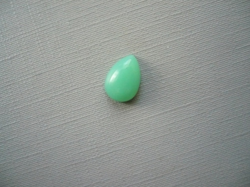 Kabošon - chrysopras 10 mm, č.41A — foto 1