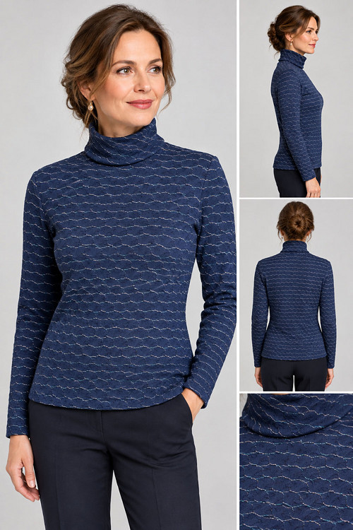 Rolák - Glimering blue - Vel. 38