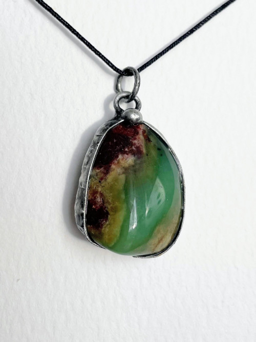 Chryzopras - chalcedon — foto 1