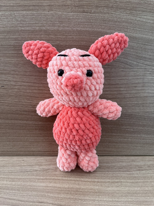 Háčkované Prasátko (21 cm)