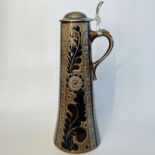 Keramický korbel, džbán s víkem V 34cm, Marzi&Remy
