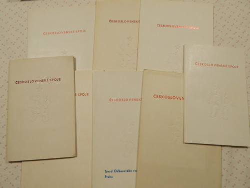Albumy na známky z Československa