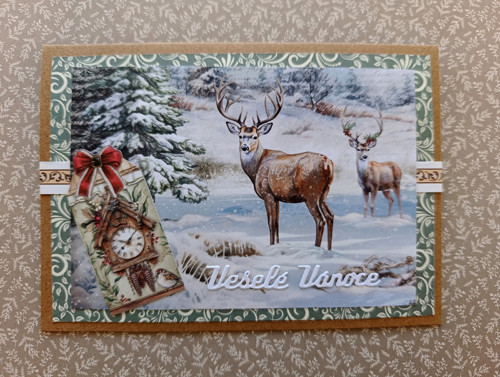 Zima v lese - přání