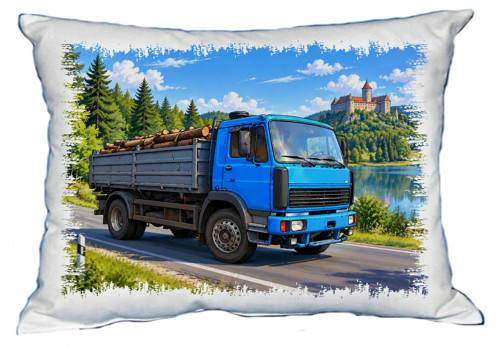 Moon River LIAZ FZ nákladní auto polštářek 30 x 40