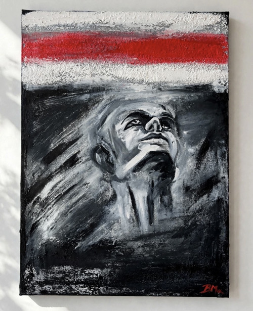 MANIFESTACE - originál 30x40 cm