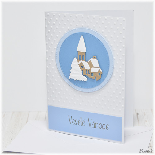 Přání - Zasněžená vesnička II.